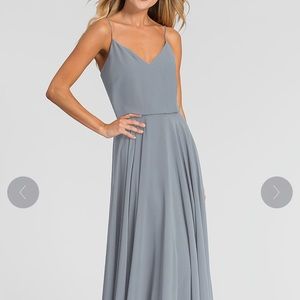 jenny yoo demanrk blue inesse dress